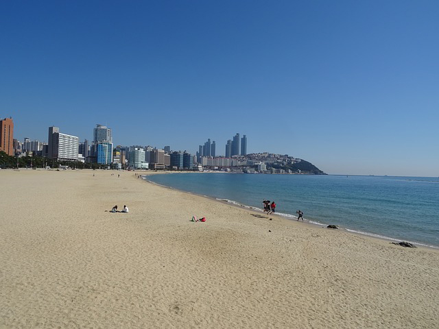 Haeundae Beach, Busan, South Korea
