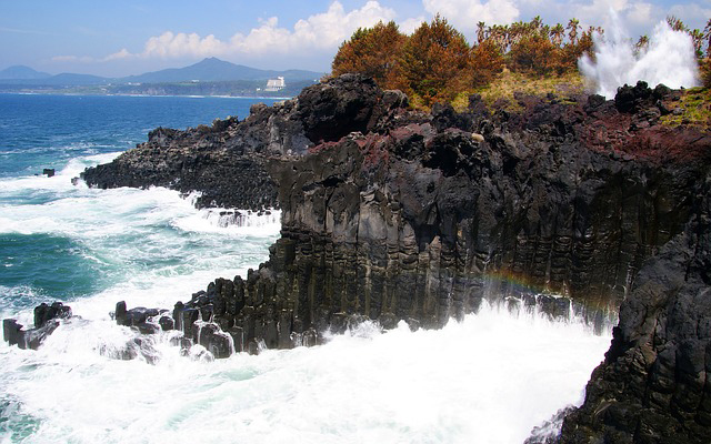 Jusangjeolli Cliffs, Jeju, South Korea