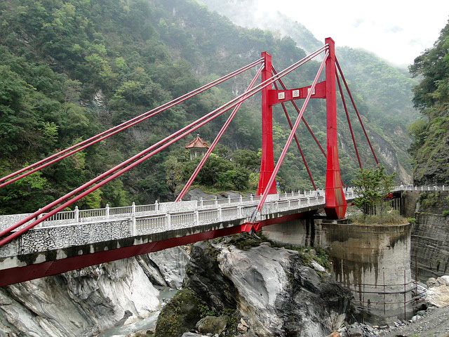 Taiwan attractions - Hiking Zhuilu Old Trail, Taroko Gorge, Hualien