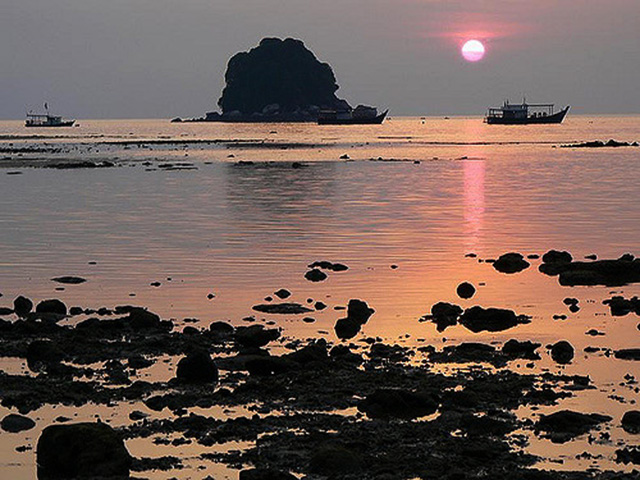 Sunset at Tioman Island.