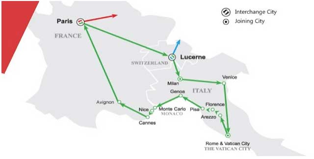 Switzerland Land Tour from C&E Holidays